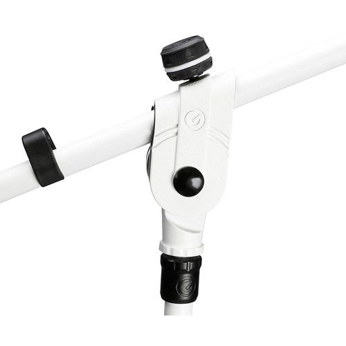  Gravity Stands MS 4322 Microphone Stand with Folding Tripod Base (White)