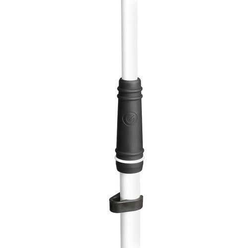  Gravity Stands MS 4322 Microphone Stand with Folding Tripod Base (White)