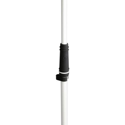  Gravity Stands Microphone Stand with Round Base (White)