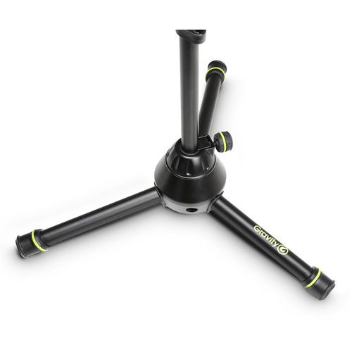  Gravity Stands Short Heavy-Duty Microphone Stand with Folding Tripod Base