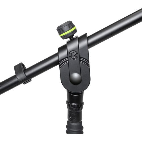  Gravity Stands Microphone Stand with Round Base and 2-Point Adjustment Boom