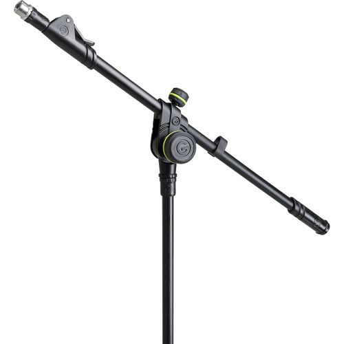  Gravity Stands MS 2322 B Microphone Stand with Round Base and 2-Point Adjustment Boom