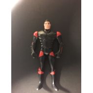 /GrayMatterComics Batman Figure Red and Black Vintage