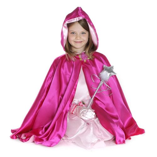  Great Pretenders Reversible Hooded Princess Cape Dress-Up Play