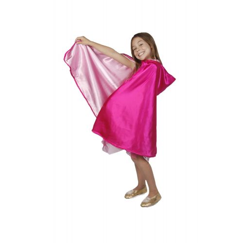  Great Pretenders Reversible Hooded Princess Cape Dress-Up Play