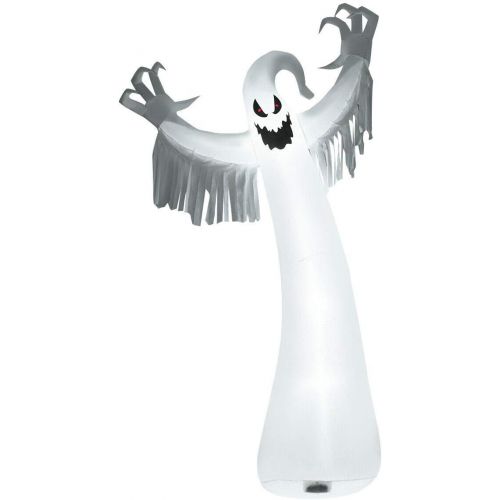  할로윈 용품Great 12FT Halloween Inflatable Blow Up Ghost w/ LED Lights Outdoor Yard Decoration