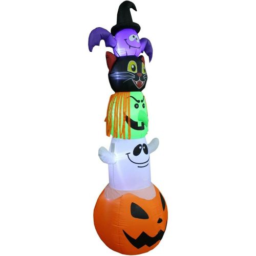  할로윈 용품Great 8 Foot Halloween Inflatable Yard Decoration Bat Cat Witch Ghost Pumpkin Blowup