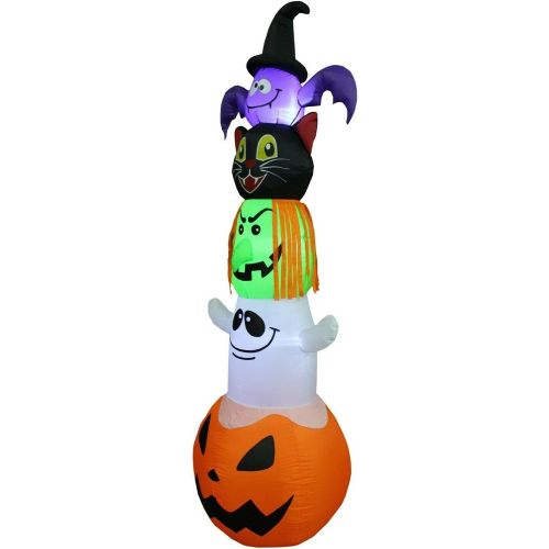  할로윈 용품Great 8 Foot Halloween Inflatable Yard Decoration Bat Cat Witch Ghost Pumpkin Blowup