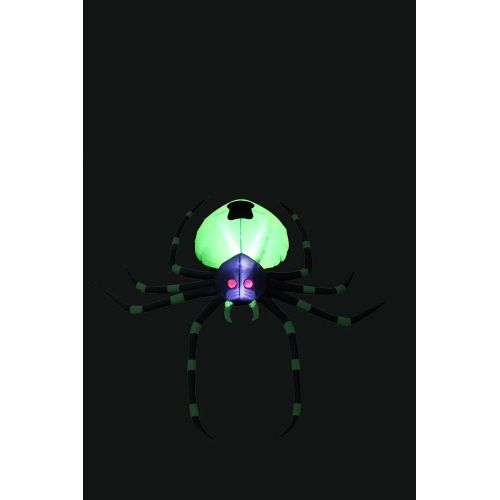  할로윈 용품Great 6 Foot Long Halloween Inflatable Green Spider Yard Blowup Decoration Air Blown