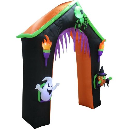  할로윈 용품Great 9 Foot Halloween Inflatable Decoration Haunted Archway Arch Ghost Spider Witch