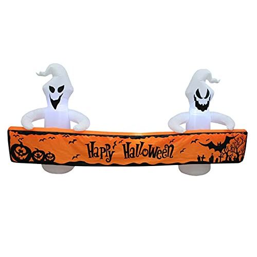  할로윈 용품Great 8 Foot Long Halloween Inflatable Ghosts Banner Blowup Air Blown Yard Decoration