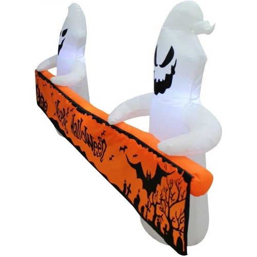  할로윈 용품Great 8 Foot Long Halloween Inflatable Ghosts Banner Blowup Air Blown Yard Decoration