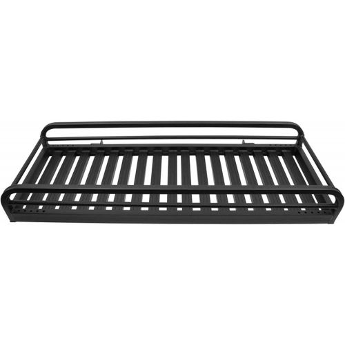  Great Day UTV Front Cargo Rack - 18 x 50 x 7 Carrying Cradle - 250 lbs Weight Capacity - Aluminum Frame - Black Powder-Coated Finish, UVFR751