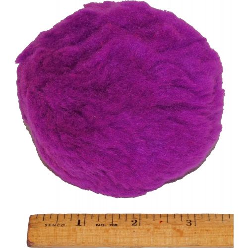  [아마존베스트]Great Lakes 12-Pack, Rainbow Fluff Balls (Yarn Balls), 3-1/2 Diameter