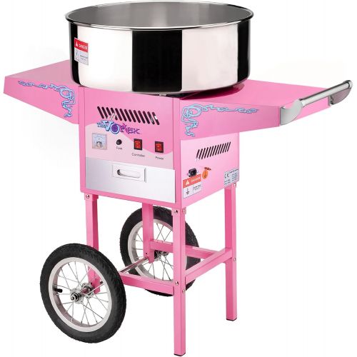  [아마존베스트]Great Northern Popcorn Company 6304 Great Northern Popcorn Commercial Cotton Candy Machine Floss Maker With Cart