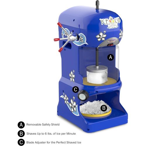  [아마존베스트]Great Northern Popcorn Company Great Northern Premium Quality Ice Cub Shaved Ice Machine Commercial Ice Shaver