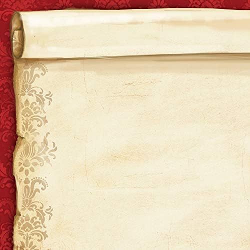  Great Papers! Christmas Scroll Letterhead, 80 count, 11 x 8.5 (2012250)