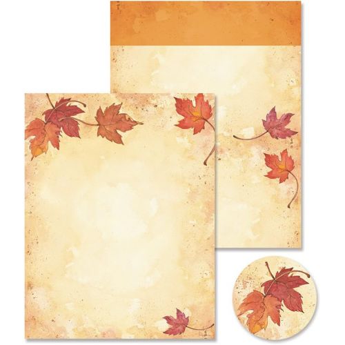  Great Papers! Fall Leaves Self Mailer, 50 sheets/50 seals, 11.5 x 8.5 (2017003)