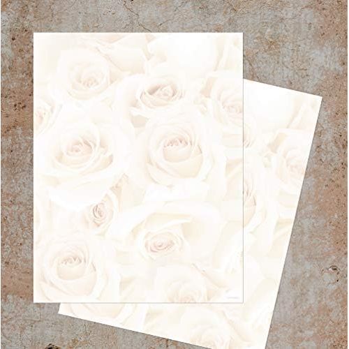  Great Papers! Blush Roses Letterhead, 80 Count, 8.5x11 (2014334)