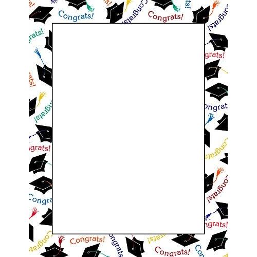  Great Papers! Graduation Letterhead, 8.5x11, 80 Count (2014242)