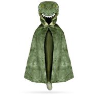 Great Pretenders 56705, T-Rex Hooded Cape, US Size 4-5 Green