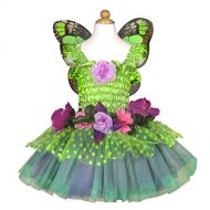 Creative Education Great Pretenders Fairy Blooms Deluxe Dress with Wings, Green, Medium