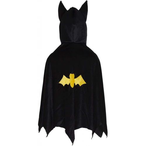  Great Pretenders 54695, Bat Cape with Hood, Black, US Size 5-6