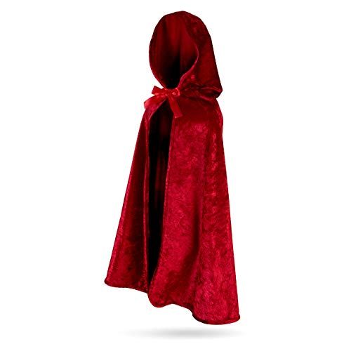  Great Pretenders 52375, Little Red Riding Hood Cape, Red, US Size 5-6