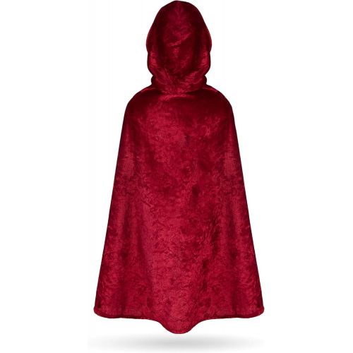  Great Pretenders 52375, Little Red Riding Hood Cape, Red, US Size 5-6