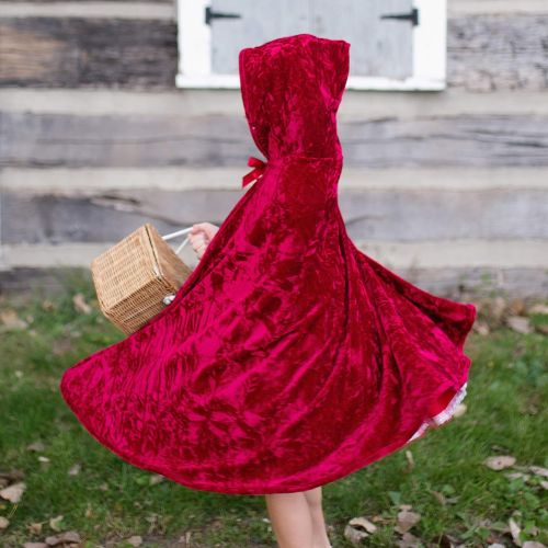  Great Pretenders 52375, Little Red Riding Hood Cape, Red, US Size 5-6