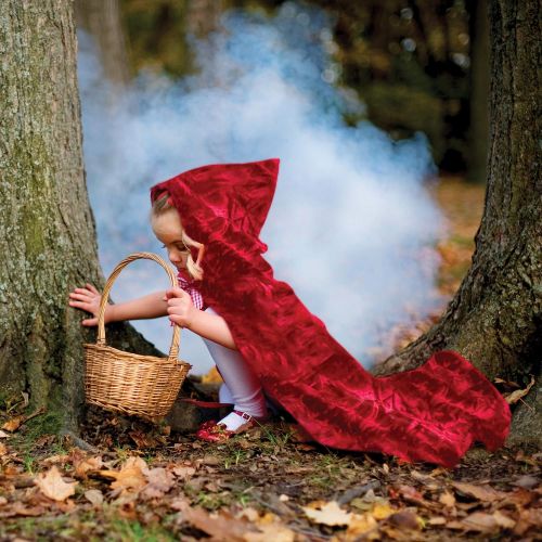  Great Pretenders 52375, Little Red Riding Hood Cape, Red, US Size 5-6