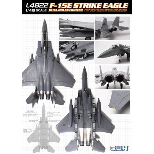  Great Wall Hobby 1/48 F-15E Strike Eagle Dual Roles Fighter L4822