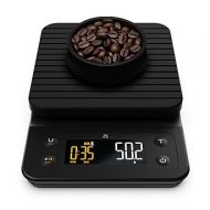 Greater Goods Digital Accurate Coffee Scale for Pour-Over Maker, with Timer (Onyx Black), A Father's Day Gift That Measures Up