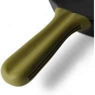 Greater Goods Silicone Handle Cover Designed for Greater Goods Cast Iron Skillet and Griddle, Moss Green