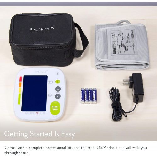  [아마존 핫딜]  [아마존핫딜]Greater Goods GreaterGoods Smart Blood Pressure Monitor Cuff, Smartphone Connected Health Monitoring for Home Use