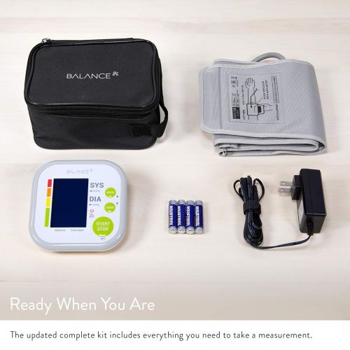  Greater Goods Blood Pressure Monitor Cuff Kit by Balance, Digital BP Meter With Large Display, Upper...