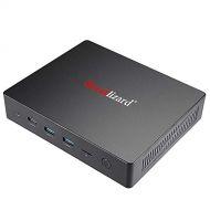 Greatlizard Mini PC Windows 10(64-bit),Intel 4GB 64GB Apollo Lake Celeron J3455 Quad Core Up to 2.3Ghz 4K HD Graphics Desktop Computer Built in WiFi/Bluetooth 4.2