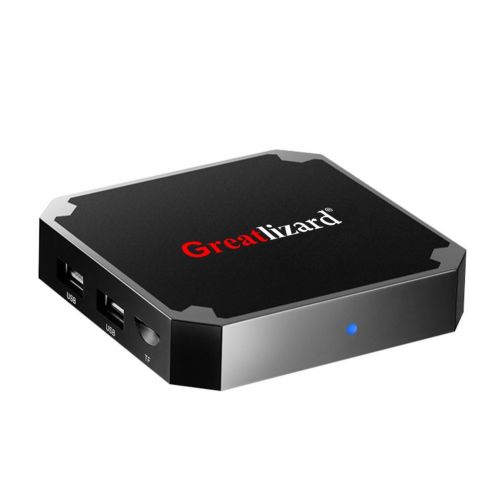  Greatlizard Android 7.1.2 X96 Mini TV Box Quad Core 2.4G Wifi 4K HD Support VP9 HEVC Decoding(2GB Ddr3 + 16GB EMMC)