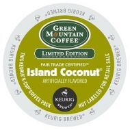 Green Mountain Coffee Island Coconut K-Cups for Keurig Brewers - White by Green Mountain
