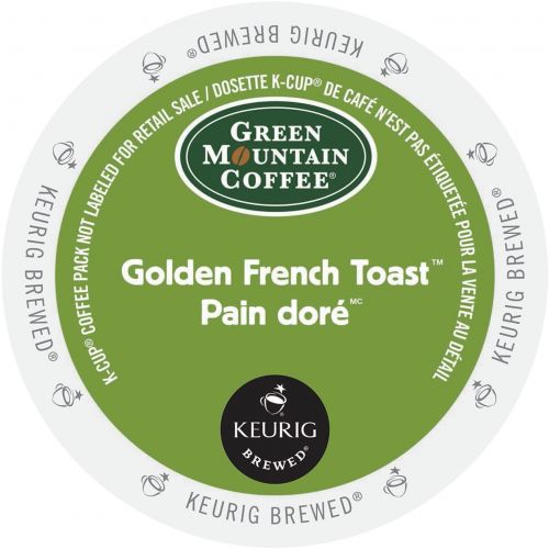  Green Mountain K-Cup Portion Pack for Keurig Brewers Golden French Toast Coffee by Green Mountain