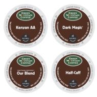Green Mountain Bold Selection of Coffees, Bold, Extra Bold and Half Caffeinated Varieties in One Pack, 96 Count by Green Mountain