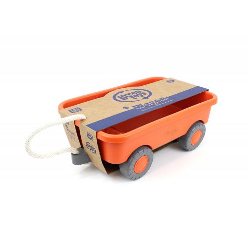  [아마존 핫딜]  [아마존핫딜]Green Toys Wagon Outdoor Toy Orange