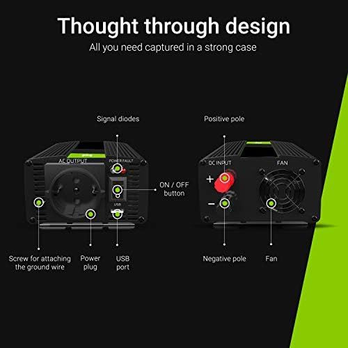  [아마존베스트]-Service-Informationen Green Cell Voltage Converter, Power Inverter, Converter