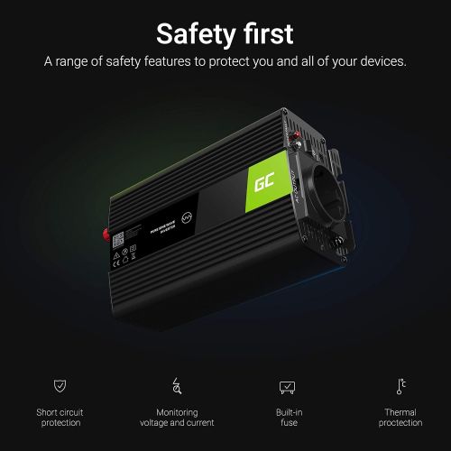  [아마존베스트]-Service-Informationen Green Cell Voltage Converter, Power Inverter, Converter