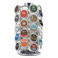 KEURIG Keurig Coffee Pod Storage Carousel, Holds and Organizes 36 K-Cup Pods, Chrome