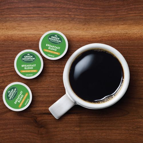  Green Mountain Coffee Breakfast Blend, Keurig K-Cup Pods, Light Roast, 48 Count