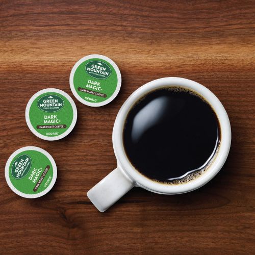  Green Mountain Coffee Dark Magic, Keurig K-Cup Pods, Dark Roast, 48 Count