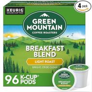 Green Mountain Coffee Roasters Breakfast Blend Single-Serve Keurig K-Cup Pods, Light Roast Coffee, 96 Count (4 Packs of 24)