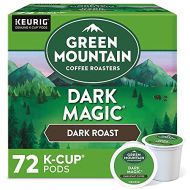 Green Mountain Coffee Roasters Dark Magic, Single-Serve Keurig K-Cup Pods, Dark Roast Coffee Pods, 72 Count