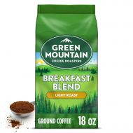 Green Mountain Coffee Roasters Breakfast Blend, Ground Coffee, Light Roast, Bagged 18 oz